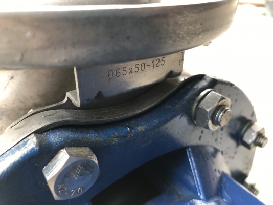 ขายปั๊มน้ำหอยโข่งหัวปั๊มสแตนเลส Ebara 3HP. 380V made in Italy ขนาดเข้า 2.5นิ้ว ออก 2นิ้ว สภาพสวยเดิมๆ หมุนนิ่ม พร้อมใช้งาน ราคา 8,500 บาท