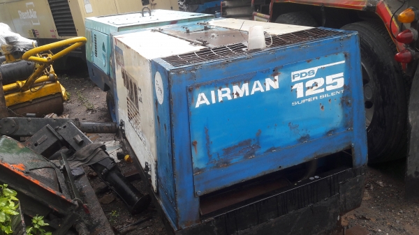 ขายเครื่องปั๊มลม AIRMAN PDS-125S เก่านอก # ขนาด 7 บาร์ 125cfm สภาพดี พร้อมใช้ โทร084-5424150 line id : rapinzat ขายเครื่องปั๊มลม AIRMAN PDS-125S เก่านอก # ขนาด 7 บาร์ 125cfm สภาพดี พร้อมใช้ โทร084-5424150 line id : rapinzat