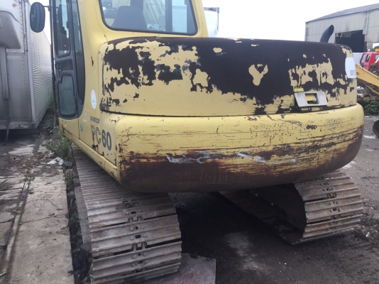 ขาย KOMATSU PC60-7 ทำงาน3107ชม.เก่านอกญี่ปุ่นราคา 850,000