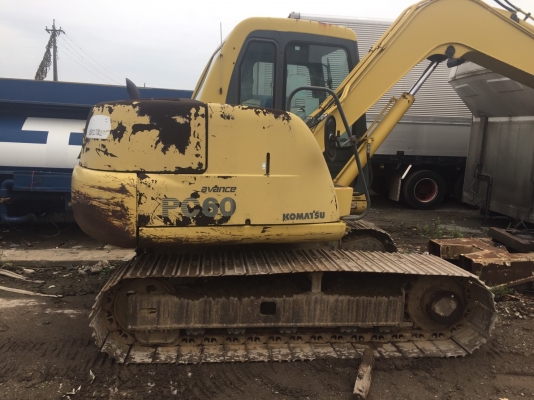 ขาย KOMATSU PC60-7 ทำงาน3107ชม.เก่านอกญี่ปุ่นราคา 850,000