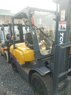 โฟร์คลิฟต์ 3ตัน TCM  FD30T3#2N903237 นำเข้าจากญี่ปุ่น ไม่เคยใช้ในไทย ราคาไม่แพง