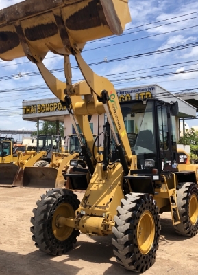 ขายรถตักล้อยาง CAT 910H นำเข้าเองจากญี่ปุ่น สภาพสวยพร้อมใช้ มีVDOการทำงานครับ