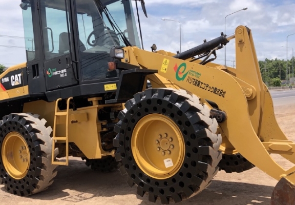 ขายรถตักล้อยาง CAT 910H นำเข้าเองจากญี่ปุ่น สภาพสวยพร้อมใช้ มีVDOการทำงานครับ