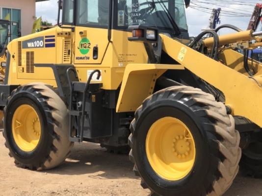 ขายรถตักล้อยาง KOMATSU WA100-5 แขนยาวพิเศษ นำเข้าเองจากญี่ปุ่น สภาพสวยพร้อมใช้ มีVDOการทำงานครับ