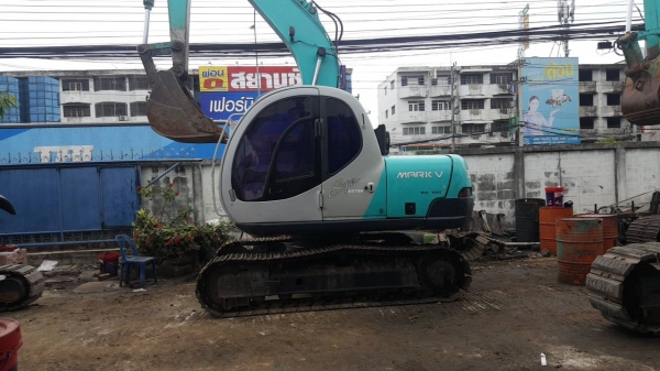 ขายจ้า..KOBELCO SK100-2. เก่าใน สภาพดี  เดิมๆๆ  เครื่องปั๊มแห้ง  ใช้  โทร 089-3818694 จ๊อย