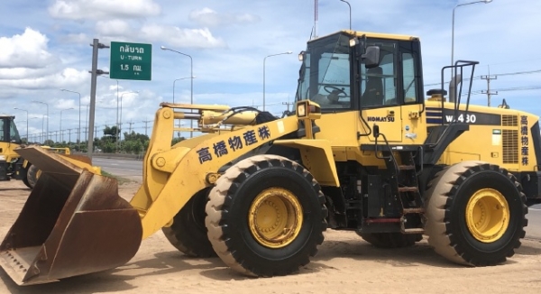 ขายรถตักล้อยาง KOMATSU WA430-6 นำเข้าเองจากญี่ปุ่น สภาพสวยพร้อมใช้ มีVDOการทำงานครับ