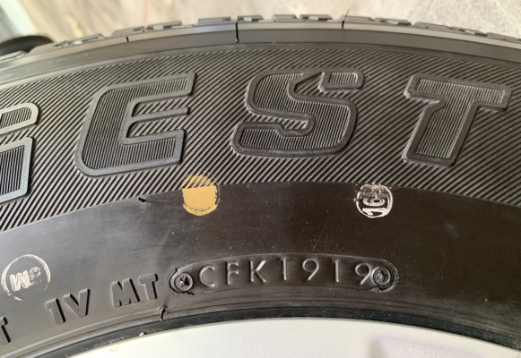 ล้อแม็กป้ายแดง Chevrolet Colorado ตัวสูง ขอบ 16 พร้อมยางใหม่ป้ายแดง 245-70-16 Bridgestone ปี 19 สวยกริ๊บ