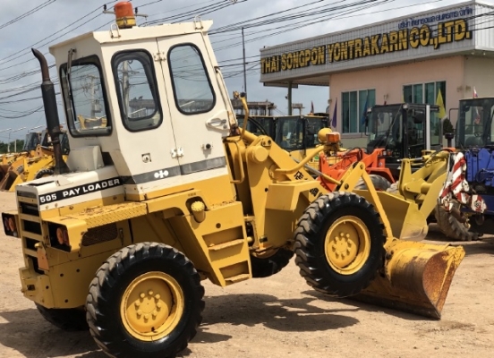ขายรถตักล้อยาง KOMATSU 505 (เทียบเท่า WA70) (1,XXX ชั่วโมง) นำเข้าเองจากญี่ปุ่น สภาพสวยพร้อม มีVDOครับ