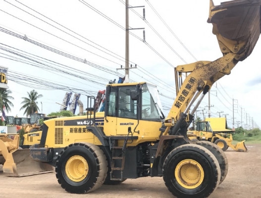 ขายรถตักล้อยาง KOMATSU WA430-6 ปี 2010 นำเข้าเองจากญี่ปุ่น สภาพสวยพร้อมใช้