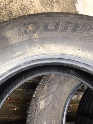 ขายบริสโตน.215/70/15ปี2118 ดอกยาง90\%+ ไร้ตำหนิ โทร0879050181.ส่งได้ทั่วไทย