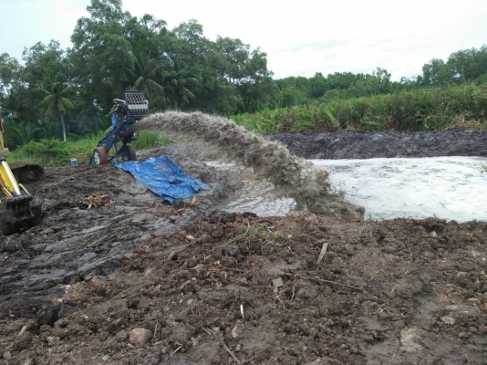 ท่อสูบน้ำพญานาค ท่อ8นิ้ว ยาว 11 เมตร น้ำออกแรงประมาณ 10 เมตร เครืองยนต์ อีซูซีมังกร พร้อมใช้งาน