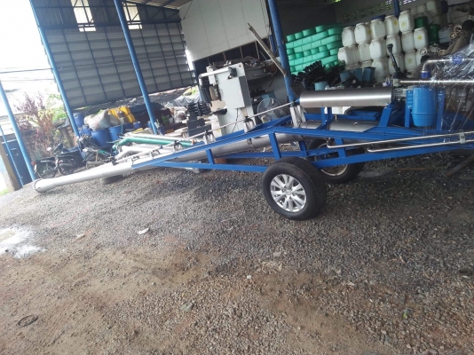 ท่อสูบน้ำพญานาค ท่อ8นิ้ว ยาว 11 เมตร น้ำออกแรงประมาณ 10 เมตร เครืองยนต์ อีซูซีมังกร พร้อมใช้งาน