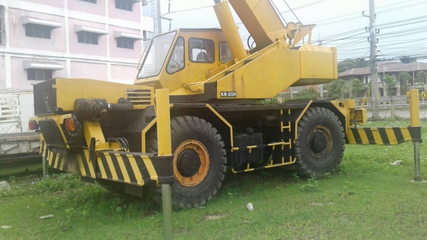 รถเครน 4ล้อ ขนาด20ตัน KATO KR20H พร้อมใช้ เอกสารเล่มทะเบียน จัดแน็นใด้1ล้าน รถเครน 4ล้อ ขนาด20ตัน KATO KR20H พร้อมใช้ เอกสารเล่มทะเบียน จัดแน็นใด้1ล้าน