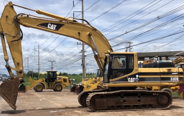 ขายรถขุด CAT 330B ลายหัวกระแทก นำเข้าเองจากญี่ปุ่น สภาพสวยพร้อมใช้ มีVDOการทำงานครับ