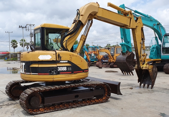 ขายด่วน600,000บาทรถแบคโฮCAT308-Bรถนอกเพิ่งนำเข้าจากญี่ปุ่นเดิมๆออโต้คันเร่งเต่าต่ายชั่วโม่งทำงานน้อยรถยังไม่เคยใช้งานในเมืองไทยเลย