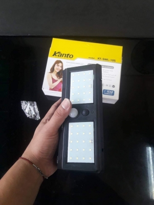 หลอดไฟ LED โซล่าเซลล์ โคมไฟโซล่าเซลล์ แบบติดผนังได้ หลอดไฟ LED โซล่าเซลล์ โคมไฟโซล่าเซลล์ แบบติดผนังได้