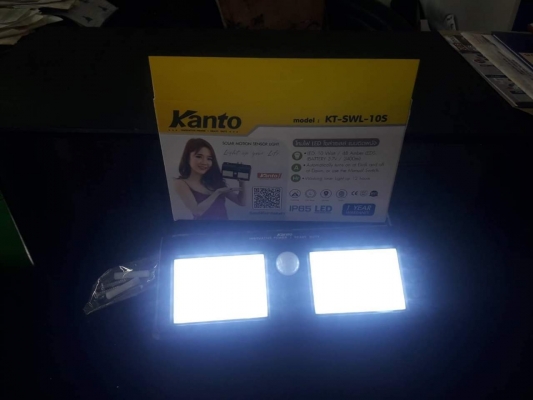 หลอดไฟ LED โซล่าเซลล์ โคมไฟโซล่าเซลล์ แบบติดผนังได้ หลอดไฟ LED โซล่าเซลล์ โคมไฟโซล่าเซลล์ แบบติดผนังได้