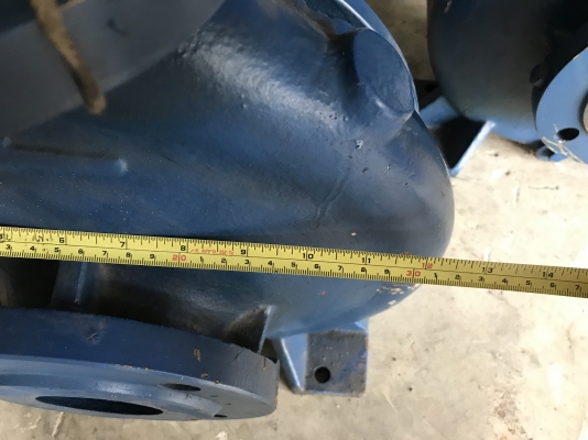 ขายปั๊มน้ำหอยโข่ง Goulds Pump made in USA. ใบพัดทองเหลือง ขนาดเข้า 2.5นิ้ว ออก 2นิ้ว รุ่นใบพัดใหญ่ส่งน้ำไกล ***ของใหม่ไม่เคยใช้งาน*** มี 2ตัว ราคาตัวละ 5,800 บาท