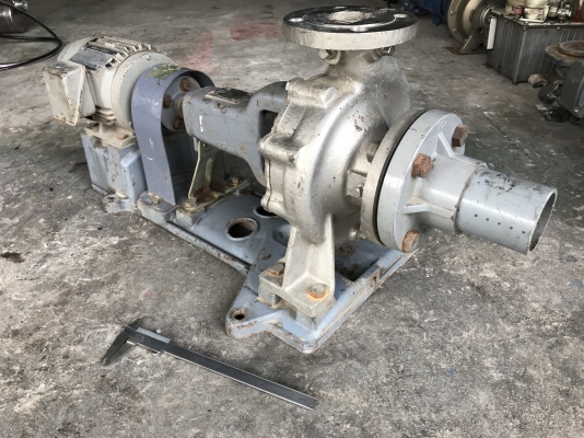 ขายชุดปั๊มน้ำหอยโข่งสแตนเลส Ebara 1HP. 220V 3สาย made in Japan ขนาดเข้า 2.5นิ้ว ออก 2นิ้ว ใบพัด+หัวปั๊มสแตนเลส สภาพสวยใหม่มาก พร้อมใช้งาน ราคา 7,800 บาท