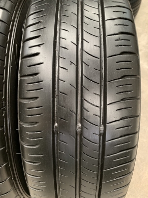 ล้อแม็ก Mazda 2 ขอบ 15 สีบอร์น พร้อมยาง 185-65-15 Dunlop ปี 16 สภาพดี