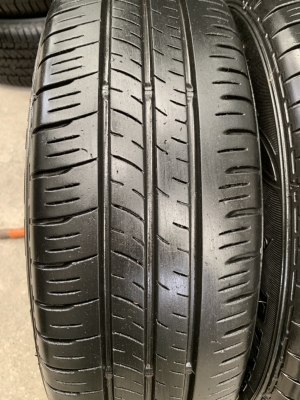 ล้อแม็ก Mazda 2 ขอบ 15 สีบอร์น พร้อมยาง 185-65-15 Dunlop ปี 16 สภาพดี