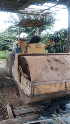 ขายรถเกรด และรถบด แพคคู้ CATERPILLAD 12G + รถบดสั่น