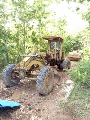 ขายรถเกรด และรถบด แพคคู้ CATERPILLAD 12G + รถบดสั่น