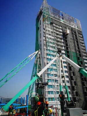 เช่าDerrick Crane หมุน 360 องศา บริการทั่วประเทศ