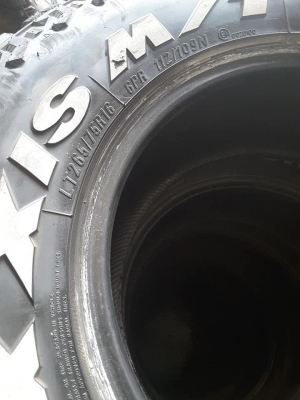 Maxxis MT764 ขนาด 245-75-16 ปี13 สภาพดี 1ชุด Maxxis MT764 ขนาด 245-75-16 ปี13 สภาพดี 1ชุด