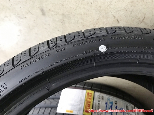 PIRELLI CINTURATO P7 R-F 205/40R18 ยางรันแฟลท ยางใหม่ปี19