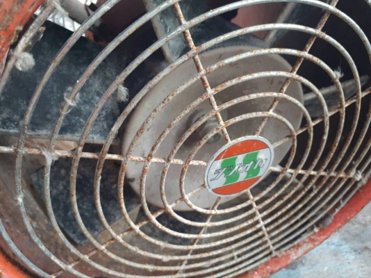 ขาย พัดลมอุตสาหกรรม ระบายอากาศ ดูดอากาศ ความร้อน โบลเวอร์ 12 นิ้ว ไฟ 110V เก่าญี่ปุ่น พร้อมใช้