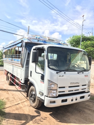 &ldquo;๑๔/๐๔/๖๓&rdquo;NPR 150 แรง ปี&rsquo;52 ยาว 5 เมตร พร้อมหลังคาโดยสาร เครื่องดี ยางดี สด~ผ่อน จ