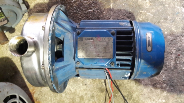 ขาย !! ปั้มน้ำหอยโข่ง.EBARA.ขนาด1.5แรง380v.พร้อมใช้งาน