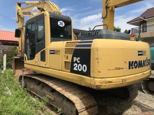 PC200-8 เครื่องดี ปั้มแรง เอวแน่น แห้งสวยทั้งคัน เล่มทะเบียนพร้อมโอน