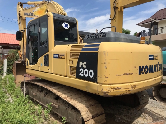 PC200-8 เครื่องดี ปั้มแรง เอวแน่น แห้งสวยทั้งคัน เล่มทะเบียนพร้อมโอน