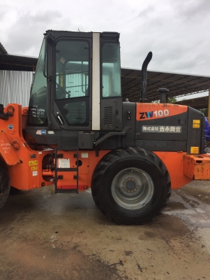 รถตัก hitachi zw100 เก่านอก แต่ราคาสบายๆ