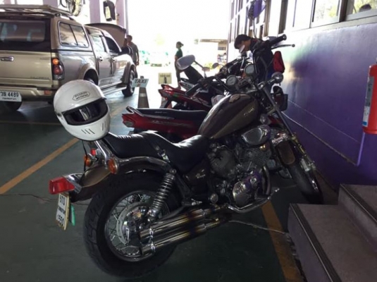 ขาย virago 750 ทะเบียนแท้โอนทุกขนส่ง