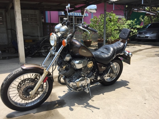 ขาย virago 750 ทะเบียนแท้โอนทุกขนส่ง