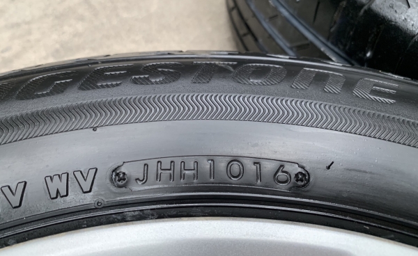 ล้อแม็ก Honda Civic FD ขอบ 16 พร้อมยาง 195-60-16 Bridgestone ปี 16