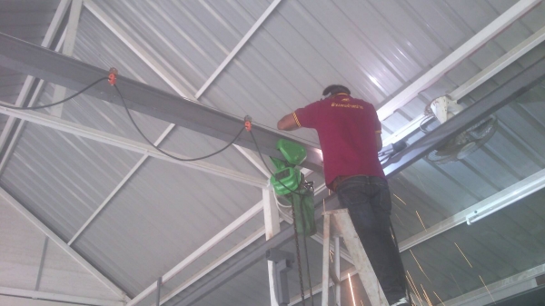 รับออกแบบ ผลิตและติดตั้งเครนโรงงาน รับออกแบบ ผลิตและติดตั้งเครนโรงงาน