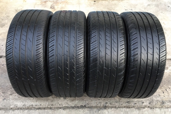 ล้อแม็ก Honda Civic FC สีบอร์น ขอบ16 พร้อมยาง 215-55-16 Hankook ปลายปี 16