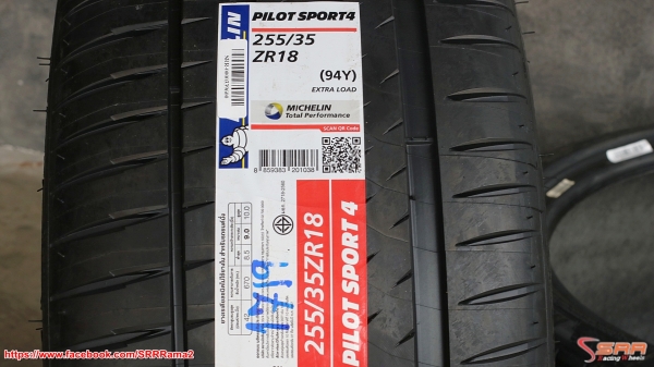 MICHELIN PILOT SPORT4 255/35ZR18 ยางใหม่ปี19 ราคาพิเศษ MICHELIN PILOT SPORT4 255/35ZR18 ยางใหม่ปี19 ราคาพิเศษ