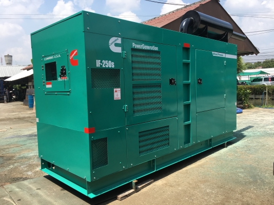 Cummins250kva.รับประกัน2ปีพร้อมจัดส่งติดตั้ง