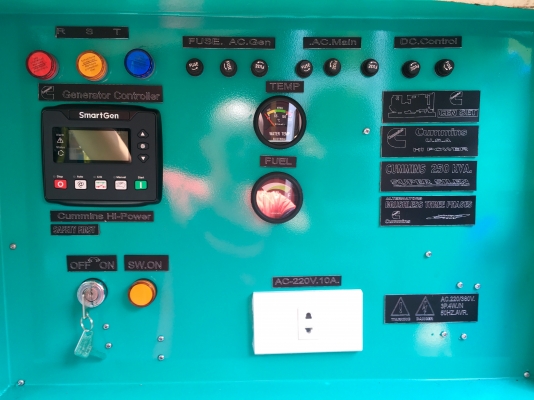 Cummins250kva.รับประกัน2ปีพร้อมจัดส่งติดตั้ง Cummins250kva.รับประกัน2ปีพร้อมจัดส่งติดตั้ง