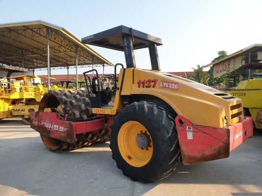 ไทยขายรถบดอัดสั่นสะเทือนล้อหนาม 11 ตัน DYNAPAC CA252PD นำเข้าจาก USA แท้ 100\% สภาพสวย ไม่เคยใช้งานในไทย