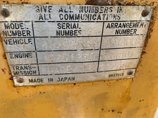 ขาย 465,000 รถแทรคเตอร์ CATTERPILAR D5B เล่มทะเบียน ตีนไก่ (ฮาร์ปยาว)พร้อมลิปเปอร์หลัง เครื่อง10Zไดเร็ค เกียร์ตัดแรง โช่หนา ช่วงล่างแน่น รถพร้อมใช้งาน เอกสารเล่มทะเบียนพร้อมโอน รถอยู่ นครปฐม  090-772-3710 090-772-3708