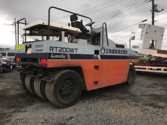 ขายรถรถบดล้อ7ยางHitach RT200WT ☎️062-709-1747