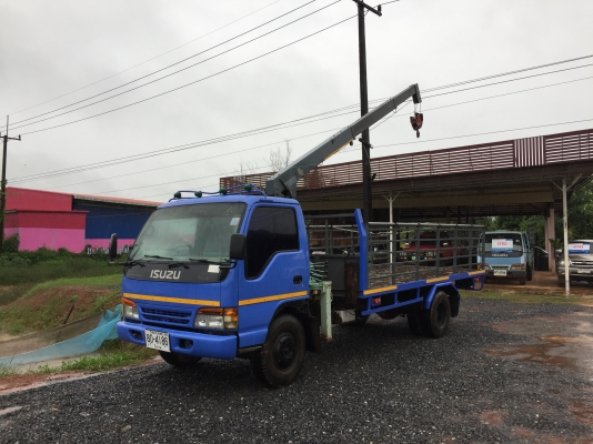 Isuzu NQR 150เทอรโบ ห้างแท้ปี47 เครน3ปลอก2ชัก เพาเวอร เล่มพร้อมโอน