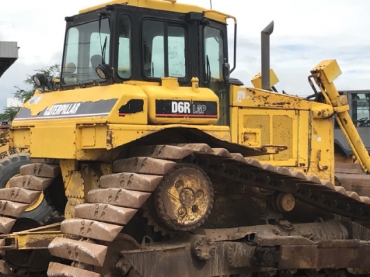 ขายรถดันดิน CAT D6R นำเข้าเองจากญี่ปุ่น สภาพสวยพร้อมใช้ มีVDOการทำงานครับ