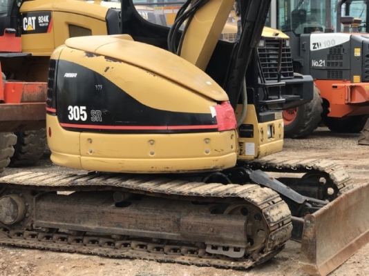 ขายรถขุด CAT 305SR คอนโทรลสั้น ปั๊มนิ้ว นำเข้าเองจากญี่ปุ่น สภาพสวยพร้อมใช้ มีVDOการทำงานครับ